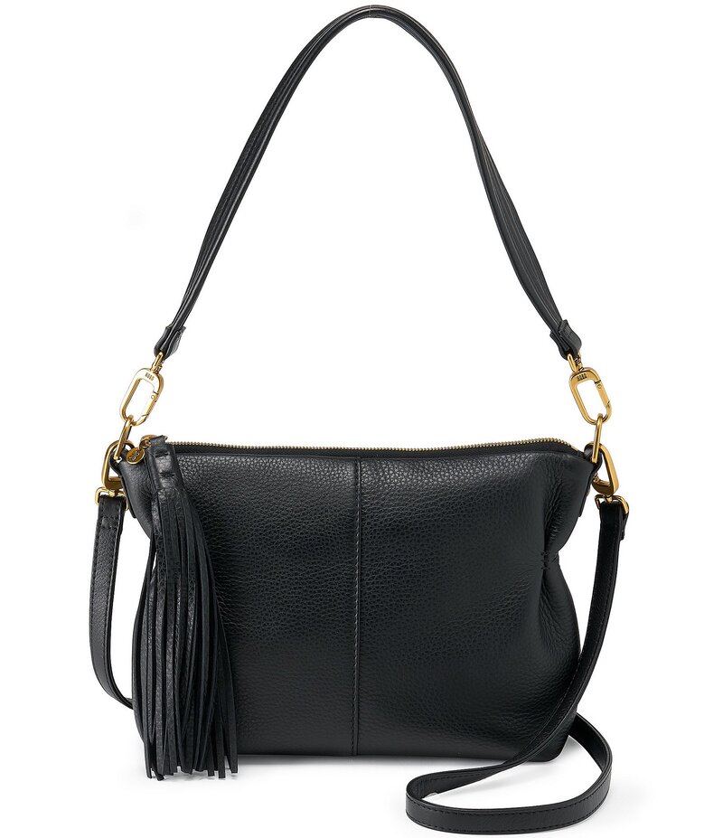 ホボ レディース バッグ ショルダーバッグ レザー HOBO Kori Leather Convertible Crossbody / Shoulder Bag Black ブラック