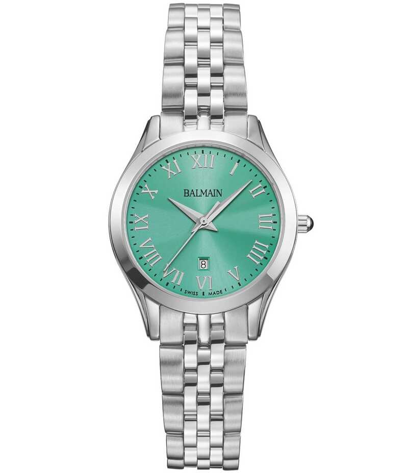 バルマン レディース 付属品 ウオッチ プルオーバー Balmain Women\u0027s Quartz Analog Stainless Steel Bracelet Watch Silver しろがね色