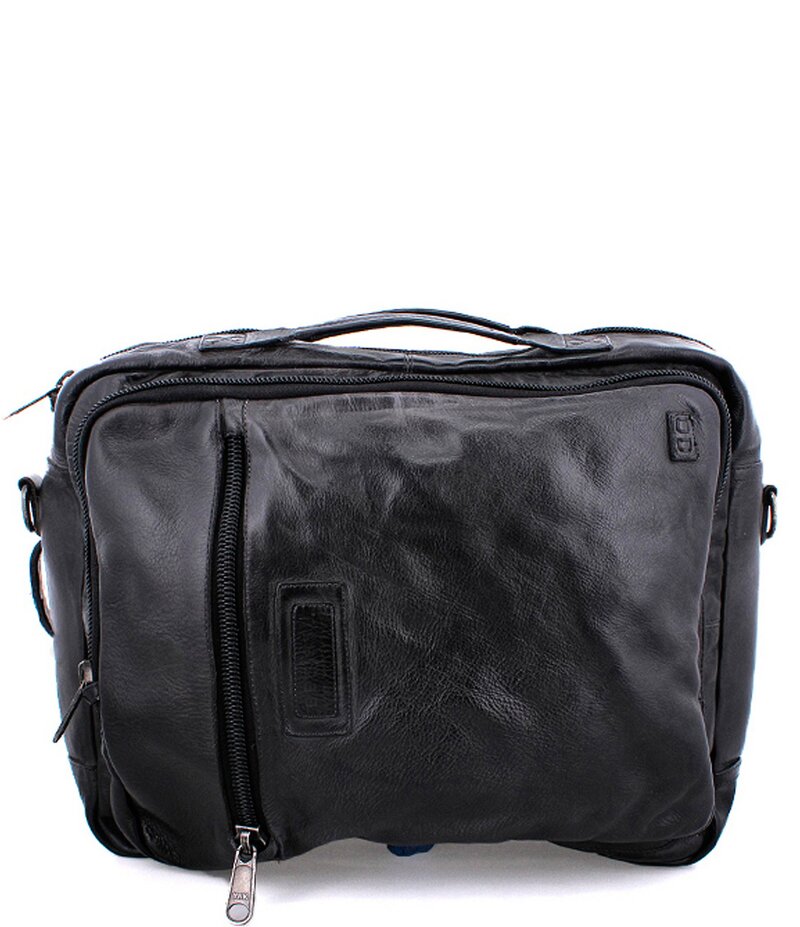ベッドステュ メンズ バッグ ハンドバッグ レザー Bed Stu Unisex Socrates Leather Convertible Backpack Briefcase Bag Black DD ブラック