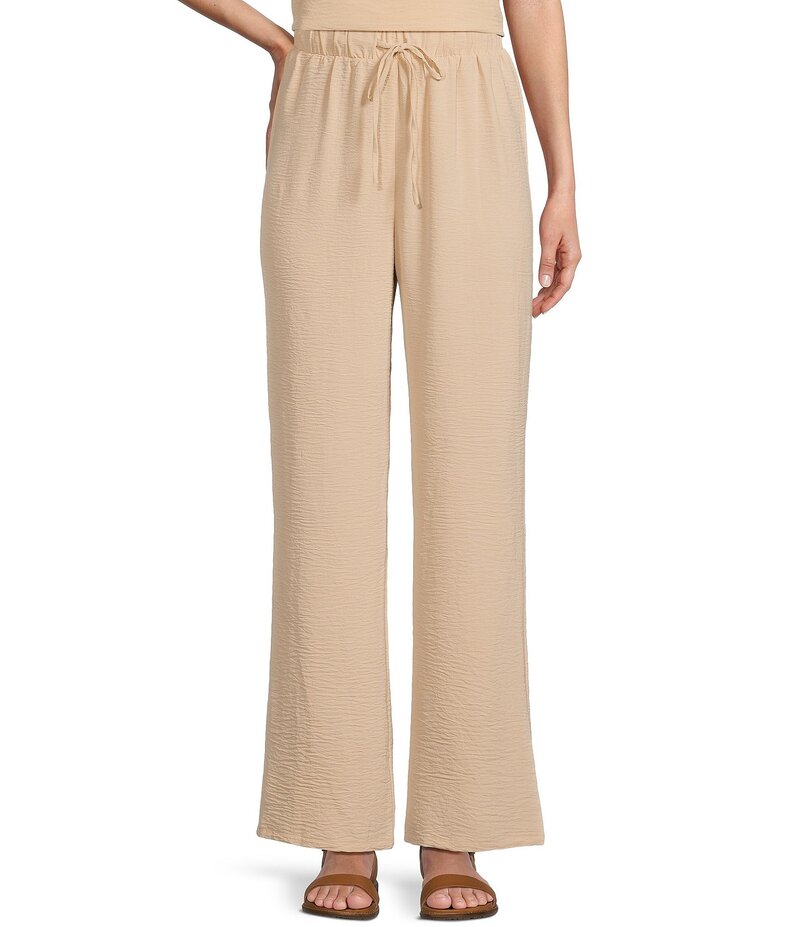カッパーキー レディース ボトムス カジュアルパンツ ワイドレッグ パンツ Copper Key Pull-On Wide Leg Pants Taupe トープ