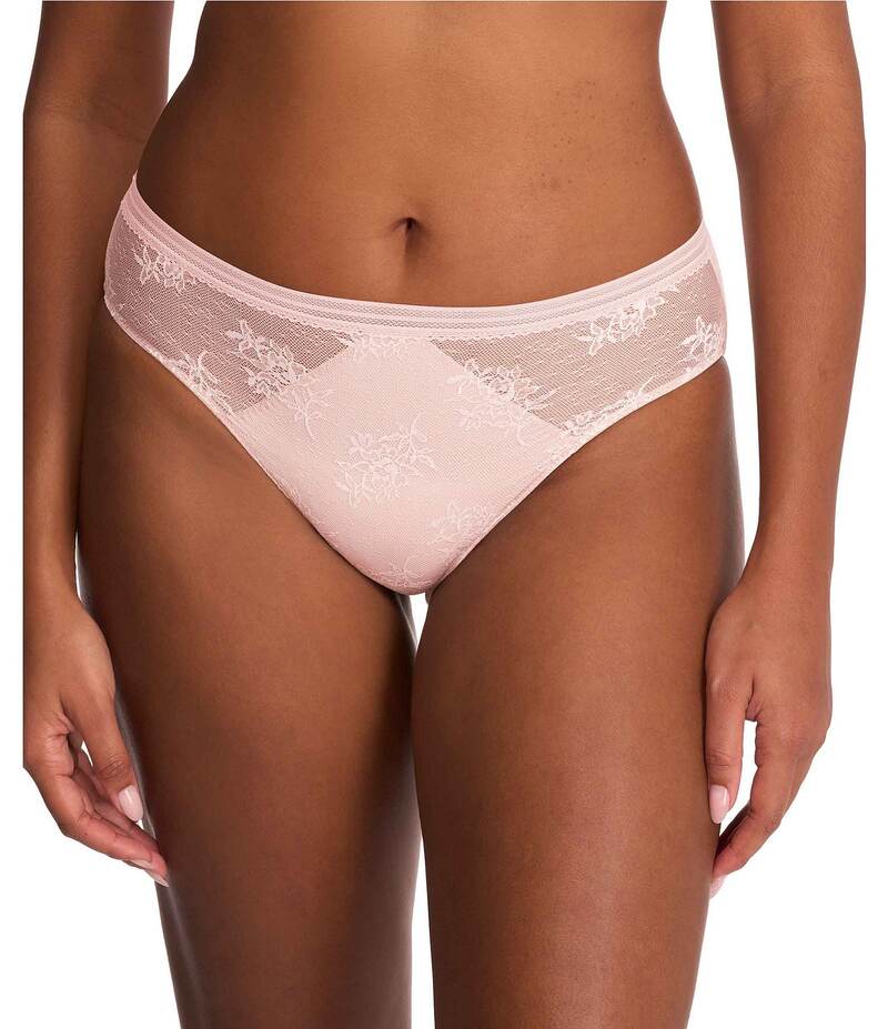 ナトリ レディース アンダーウェア パンツ レース Natori Love Lace Hipster Panty Pink Pearl/Warm White ホワイト 10,625円