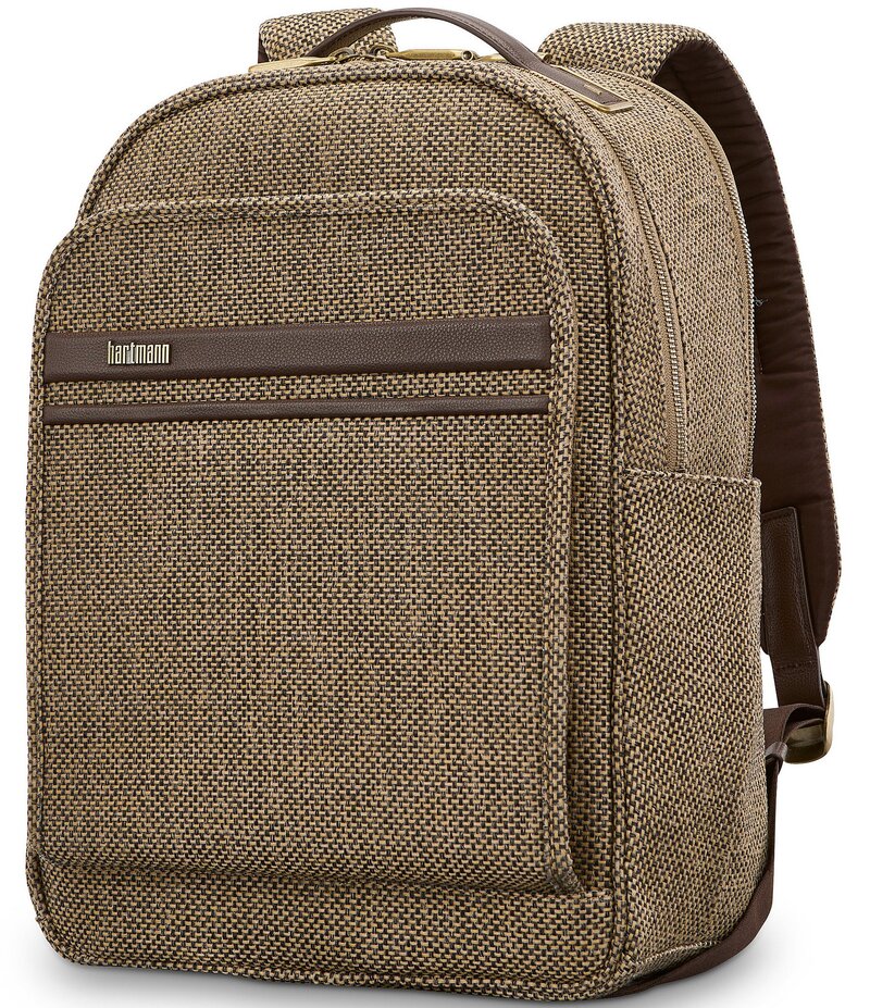 ハート型マン レディース 御徒面子 旅行バッグ ツィード Hartmann Tweed Travel Backpack Tweed/Natural