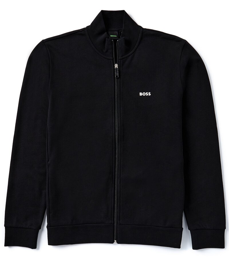ヒューゴボス メンズ アウター ジャケット・ブルゾン ジャケット Hugo Boss BOSS Skazus Track Jacket Black ブラック