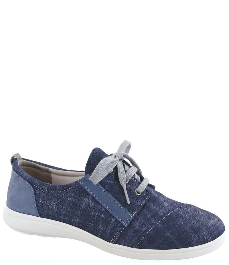 サス レディース シューズ スニーカー レース SAS Marnie Plaid Lace-Up Sneakers Blue Jay/Nubuck ブルー