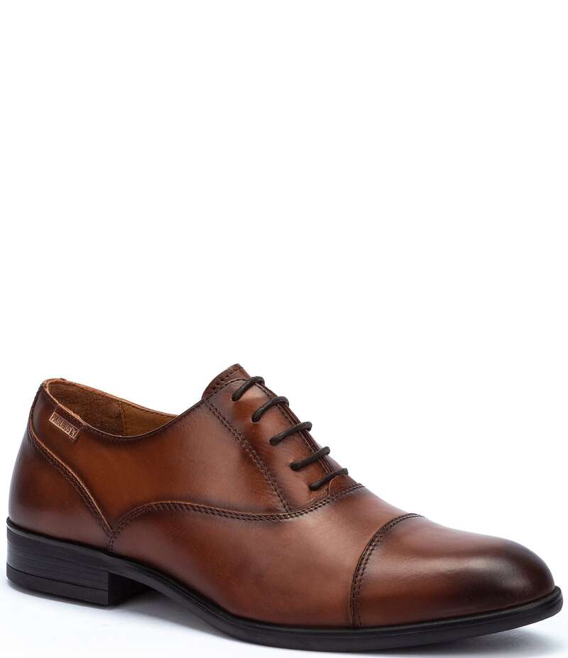 ピコリーノス メンズ シューズ ドレスシューズ オックスフォード キャップ Pikolinos Men Bristol Cap Toe Oxfords Cuero