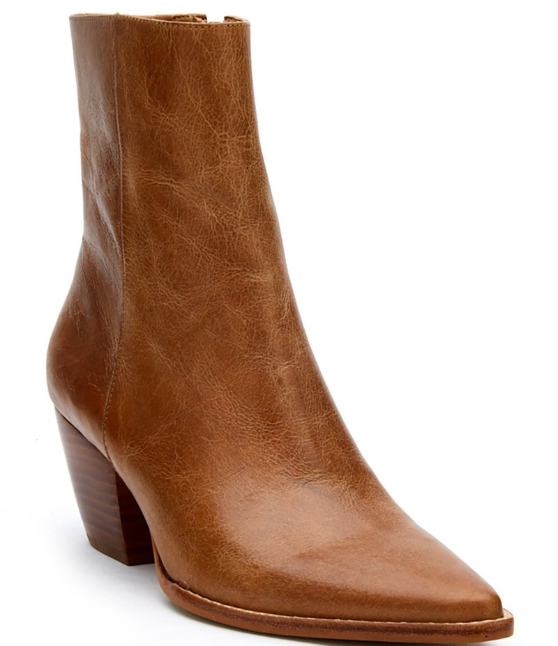 マチス レディース シューズ ブーツ・レインブーツ ヴィンテージ ブーツ レザー Matisse Caty Vintage Finish Western Inspired Leather Booties Vintage Tan タン