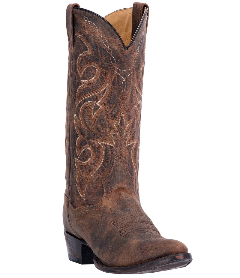 ダン郵便うけ メンズ シューズ ブーツ・レインブーツ なめし革 Dan Post Men\u0027s Renegade 13 Leather Western Boots Bay Apache