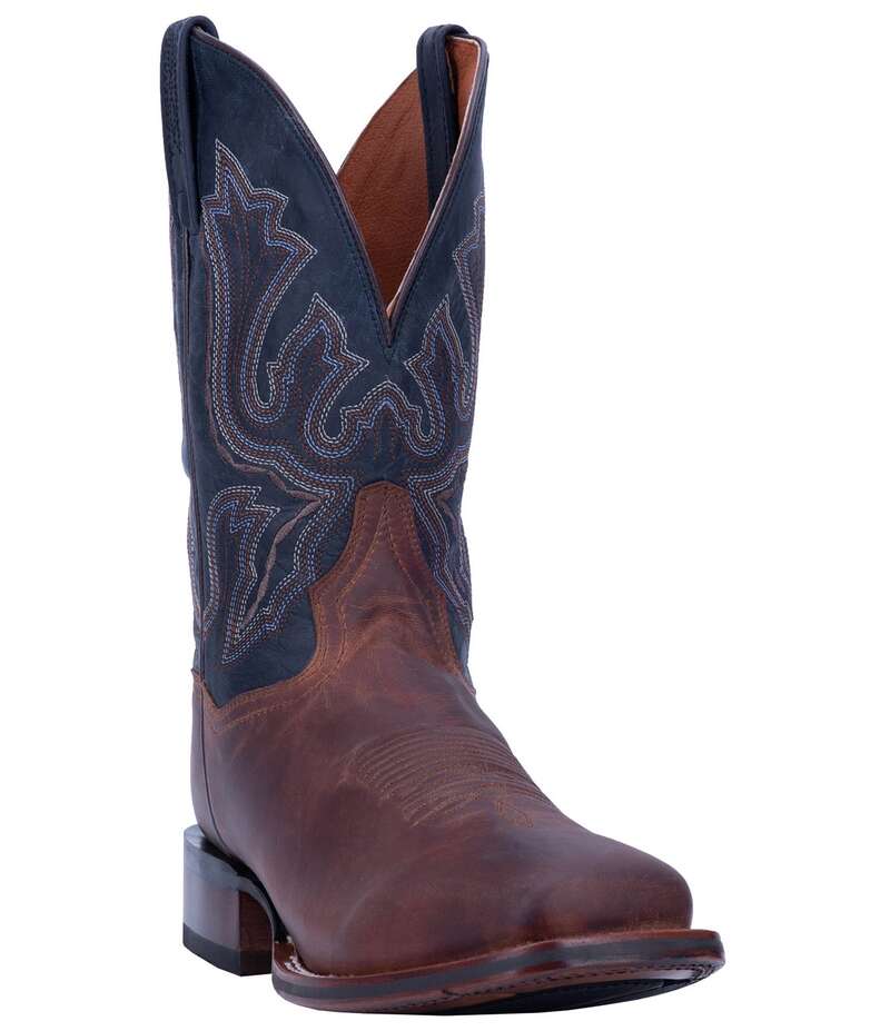 ダン郵便うけ メンズ シューズ ブーツ・レインブーツ なめし革 Dan Post Men\u0027s Winslow 11 Leather Western Boots Dark Brown 赤銅色