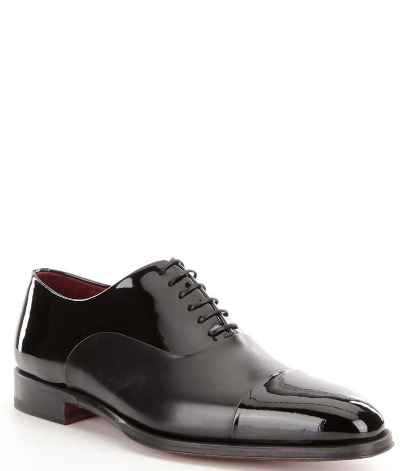 マグナーニ メンズ シューズ ドレスシューズ オックスフォード キャップ Magnanni Men's Cesar Cap Toe Oxfords Black ブラック