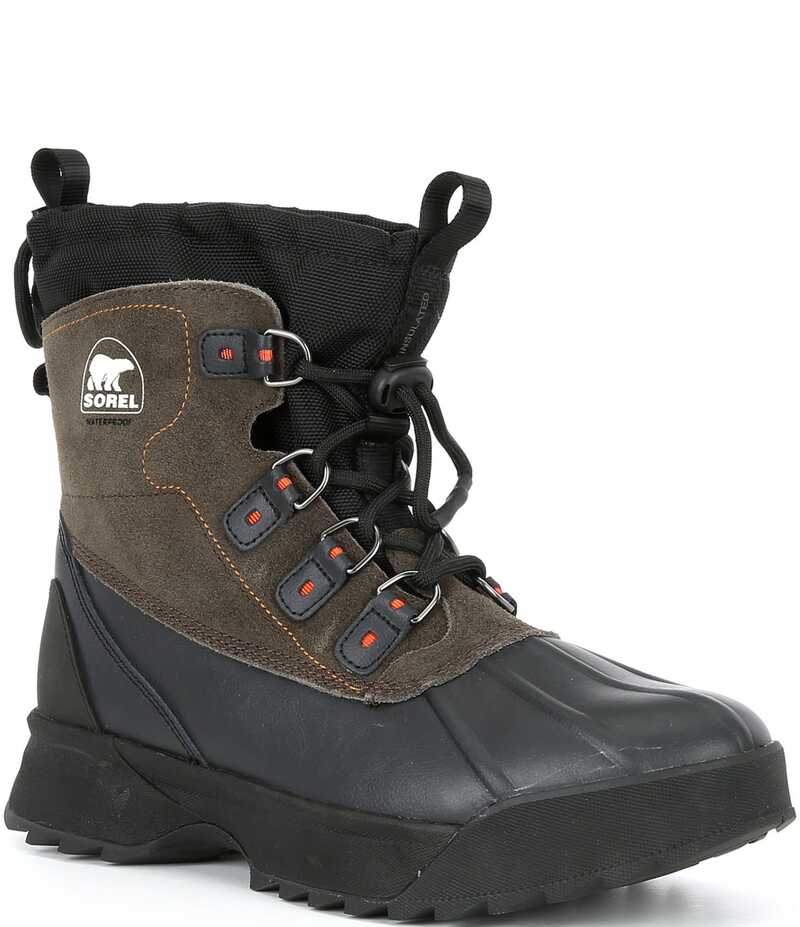 ソレル メンズ シューズ ブーツ・レインブーツ Sorel Men's Scout 87' XT Waterproof Boots Black Quarry ブラック 20,286円