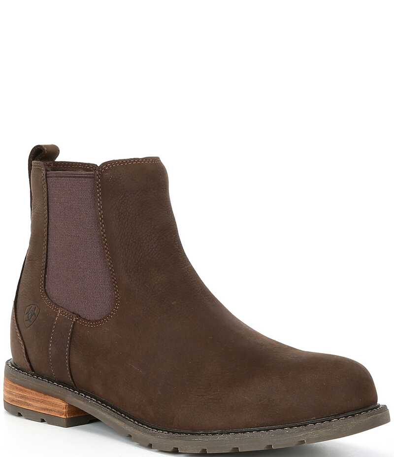 アリアト メンズ シューズ ブーツ・レインブーツ チェルシーブーツ チェルシー ブーツ Ariat Men\u0027s Wexford Waterproof Chelsea Boots JAVA