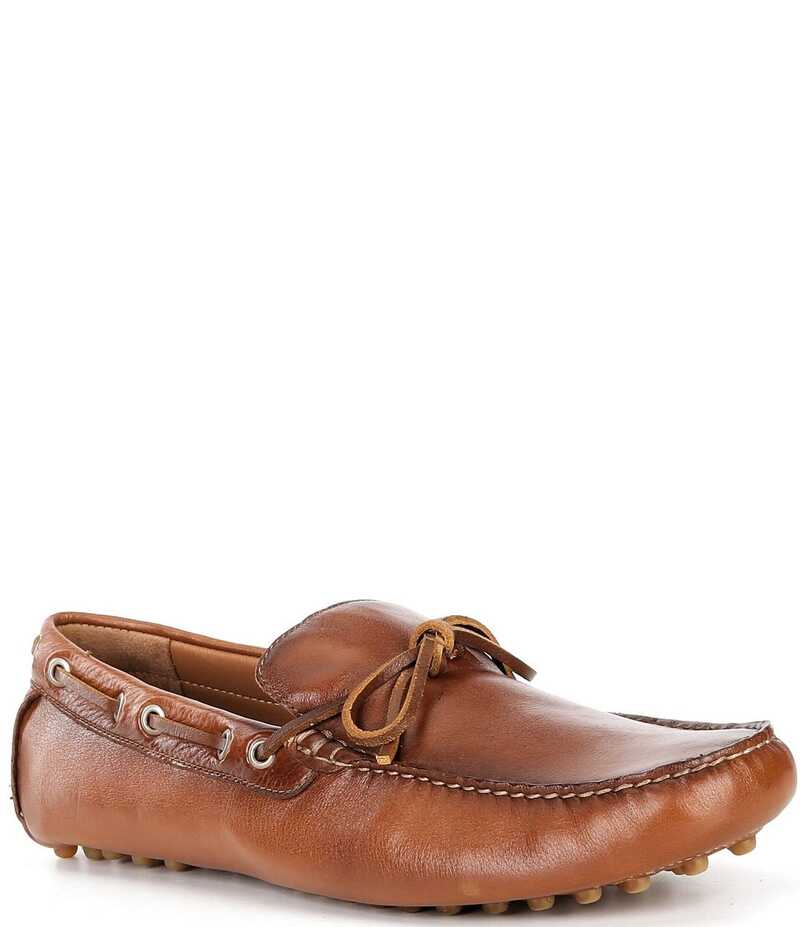 ジョニー オー メンズ シューズ スリッポン・ローファー Johnnie-O Men's Getaway Drivers Cognac