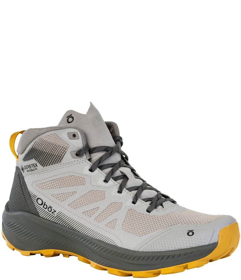 オボズ メンズ シューズ ブーツ・レインブーツ Oboz Men\u0027s Katabatic Light Mid GTX Hiking Boots Drizzle