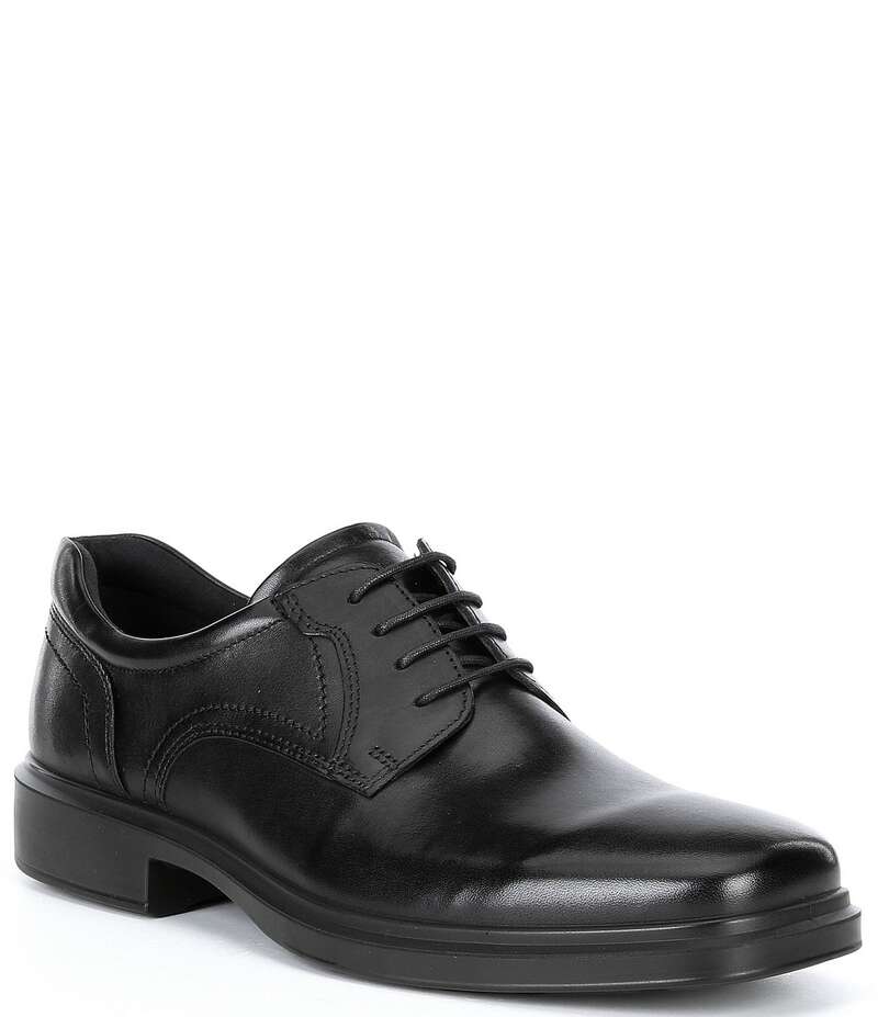 エコー メンズ シューズ ドレスシューズ オックスフォード レザー ECCO Men's Helsinki 2.0 Leather Plain Toe Oxfords Black ブラック