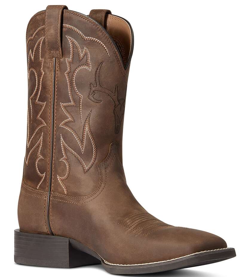 アリアト メンズ シューズ ブーツ・レインブーツ Ariat Men's Sport Outdoor Western Boots Distressed Brown ブラウン