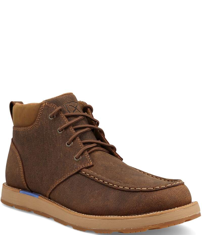 ツイステッドエックス メンズ シューズ ブーツ・レインブーツ Twisted X Men\u0027s CellstretchR Wedge Sole Boots Brunette/Spice