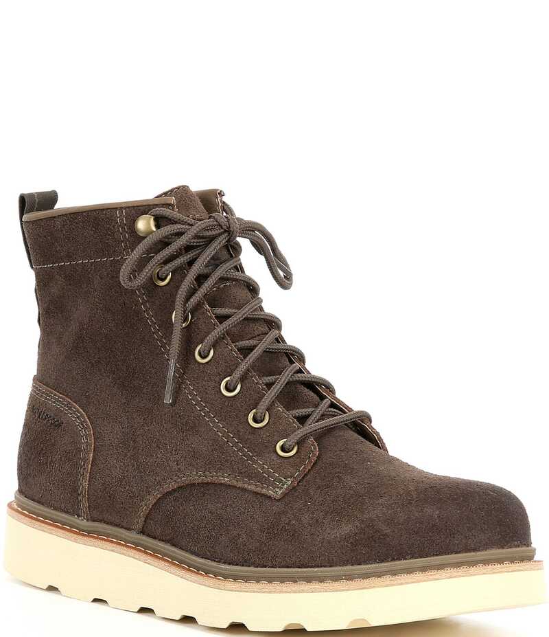 ソレル メンズ シューズ ブーツ・レインブーツ Sorel Men's Slabtown 62 Six Waterproof Boots Wet Sand Bleached Ceramic サンド｜ReVida 店