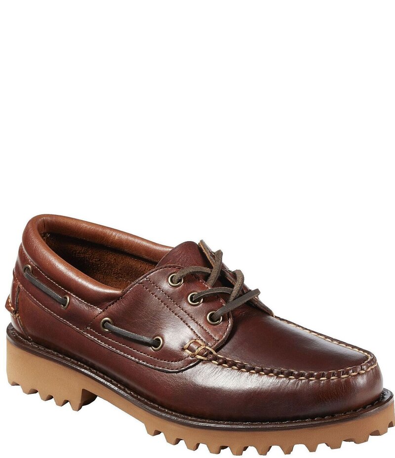 エルエルビーン メンズ シューズ ドレスシューズ オックスフォード L.L.Bean L.L. Bean Men's Allagash Handsewn 3-Eye Moc Oxfords Canyon
