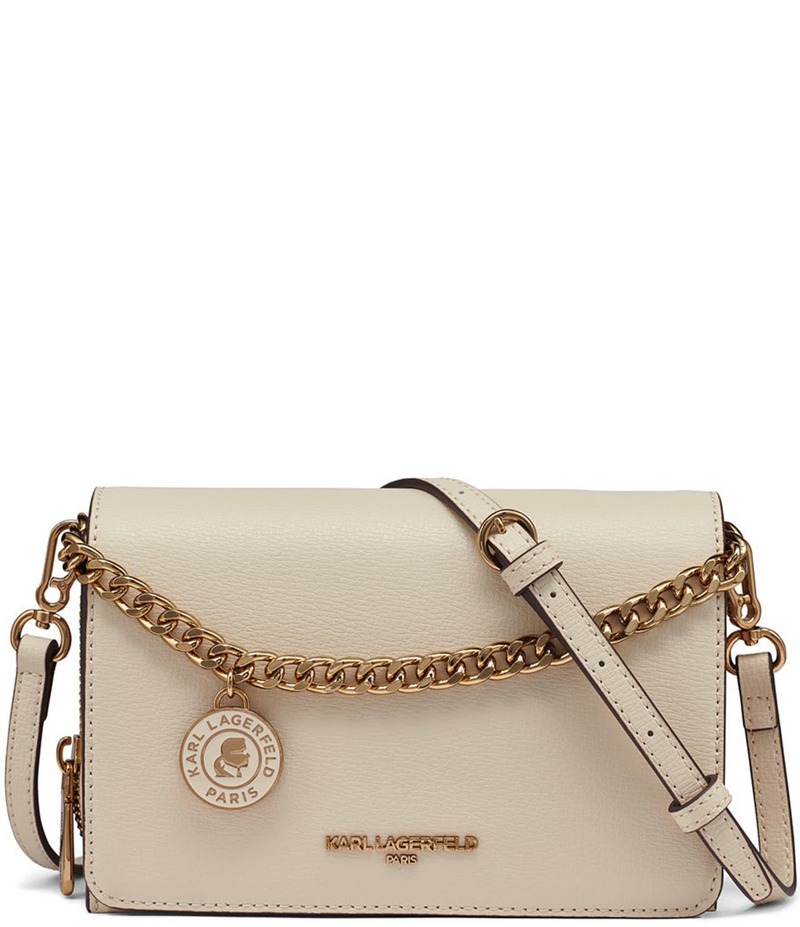 カール ラガーフェルド レディース バッグ ショルダーバッグ KARL LAGERFELD PARIS Lourdes Crossbody Bag Brie