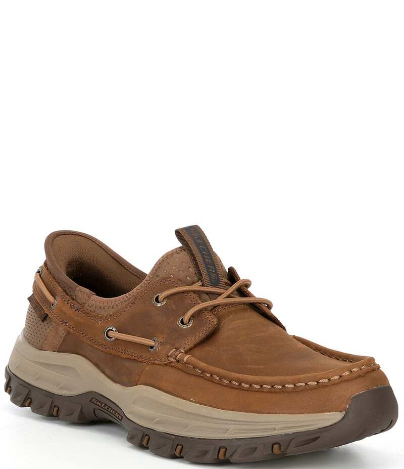 スケッチャーズ メンズ シューズ スリッポン・ローファー リラックスフィット Skechers Men's Slip-ins Relaxed Fit Knowlson-Shore Thing Boat Shoes Desert