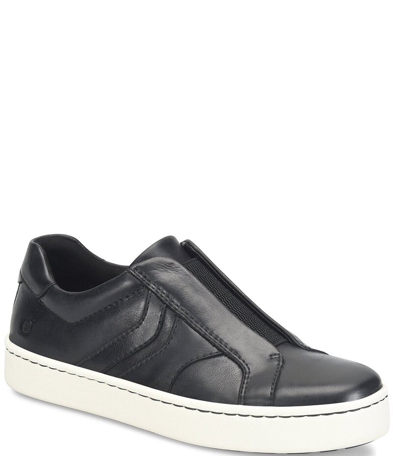 【送料無料】 ボーン メンズ スニーカー シューズ Men's Beck Sneaker Slip-On Sneakers Black画像