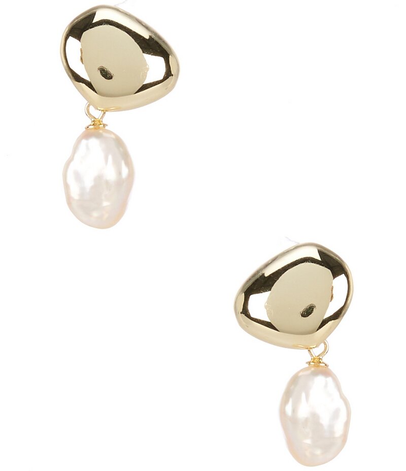 シャシ レディース アクセサリー ピアス・イヤリング SHASHI Carter Pearl Drop Earrings Gold/Pearl パール