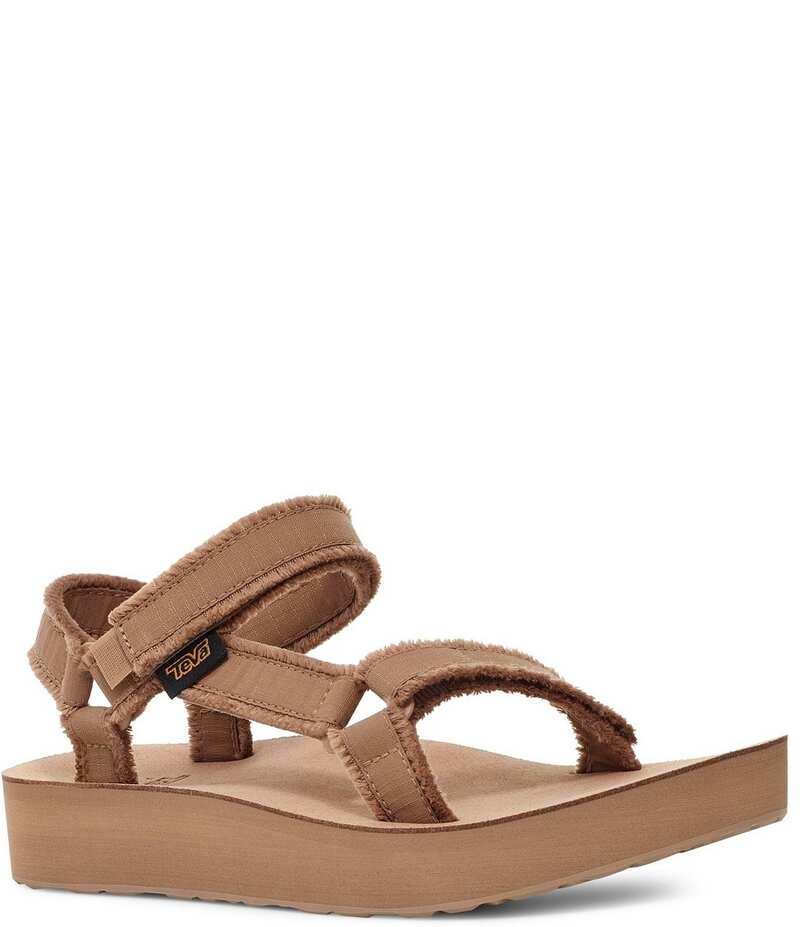 テバ レディース シューズ サンダル Teva Women's Midform Universal Canvas Sandals Tigers Eye アニマル｜ReVida 店