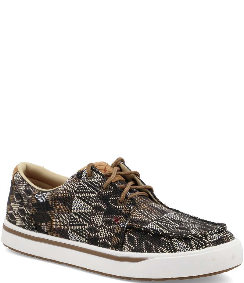 ツイステッドエックス メンズ シューズ ドレスシューズ スニーカー レース Twisted X Men's Kicks Lace-Up Sneakers Black Multi ブラック|ReVida 店