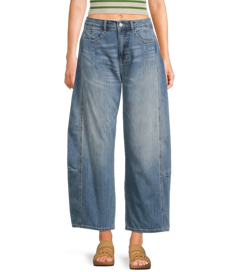 シグネチャーエイト レディース ボトムス デニムパンツ ジーンズ Signature 8 Barrel Jeans Medium Blue ブルー