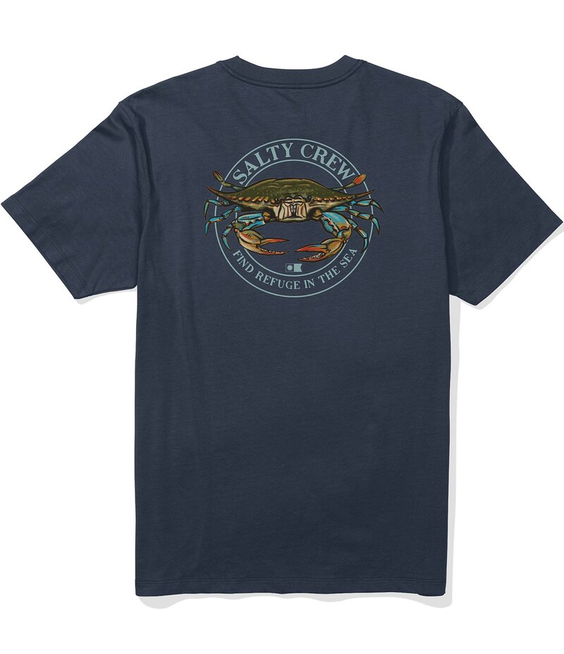 ソルティークルー メンズ トップス プルオーバー プルオーバー グラフィック Salty Crew Jimmy Crab Graphic Short Sleeve T-Shirt Navy/Red 米国海軍