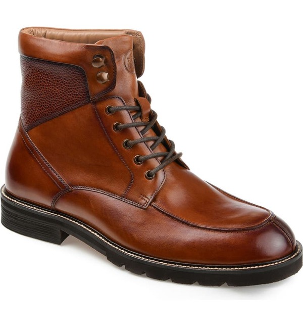 最大64 Offクーポン トーマスアンドバイン メンズ ブーツ レインブーツ シューズ Lowry Boot Brown Leather