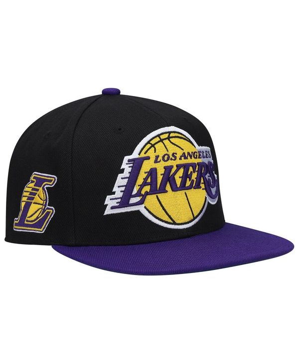 カプコンの人気キャラクター ミッチェル ネス メンズ 帽子 アクセサリー Men S Black Purple Los Angeles Lakers Xl Wordmark Snapback Hat Black Purple 東京販売 安い Livinginmalta Com