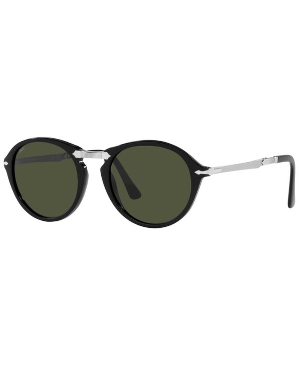ペルソル メンズ 佩び物 サングラス・アイウェア Persol Unisex Sunglasses PO3274S 50 Black 黒いこと