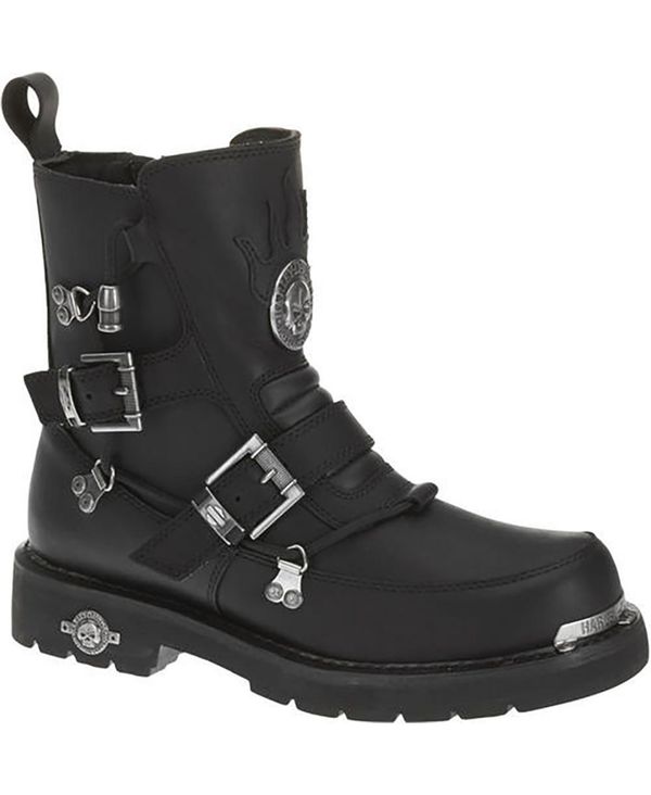 高質で安価 ハーレーダビットソン メンズ ブーツ レインブーツ シューズ Harley Davidson Distortion Men S Motorcycle Riding Boot Blk 8 Dbl 限定価格セール Scb Createmedia Group Com