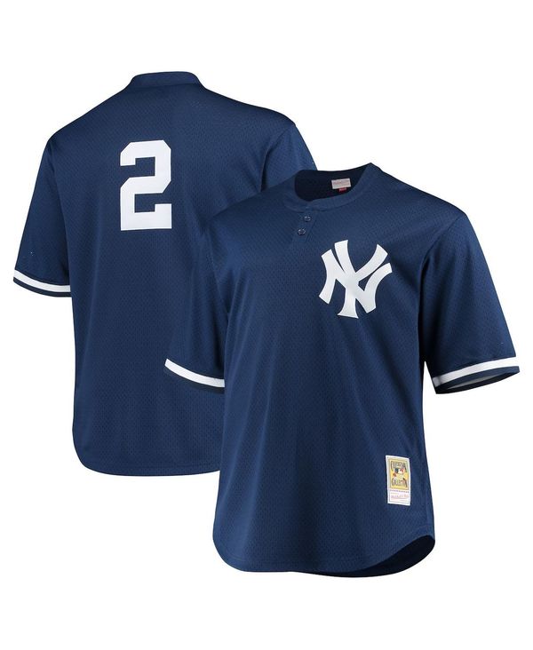 ミッチェル&ネス メンズ トップス シャツ トール ジャージー Mitchell & Ness Men's Derek Jeter Navy New York Yankees Big and Tall Batting Practice Replica Player Jersey Navy ネイビー 16,906円