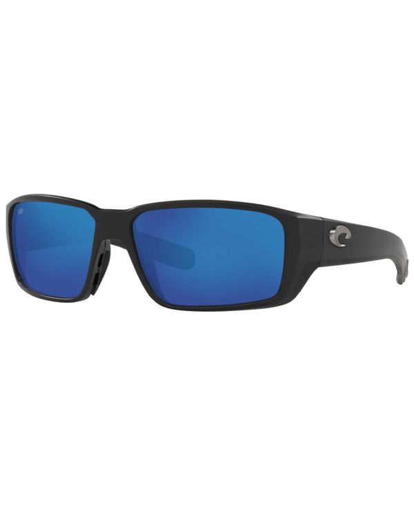 コスタデルマール メンズ アクセサリー サングラス・アイウェア Costa Del Mar Polarized BLACKFIN PRO Sunglasses 6S9078 60 11 MATTE BLACK/GREEN MIRROR 580G ブラック