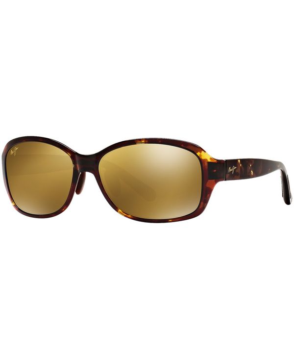 マウイジム メンズ アクセサリー サングラス・アイウェア Maui Jim Polarized Koki Beach Polarized Sunglasses 433 TORTOISE GREEN/ BRONZE MIRRORED POLAR グリーン