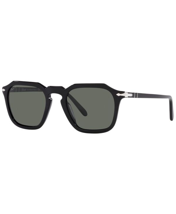 ペルソル メンズ 佩び物 サングラス・アイウェア Persol Unisex Polarized Sunglasses PO3292S 50 Black 黒いこと