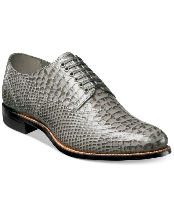 ステイシーアダムス メンズ シューズ オックスフォード Stacy Adams Men Madison Oxford Grey グレー