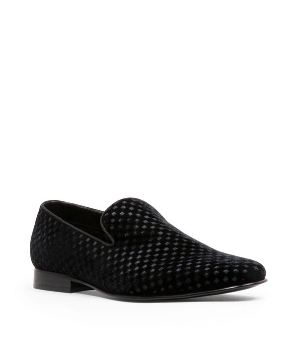 スティーブ マデン メンズ シューズ スリッポン・ローファー ローファー Steve Madden Men's Lifted Slip-On Loafer Shoes Black Velvet ブラック｜ReVida 店
