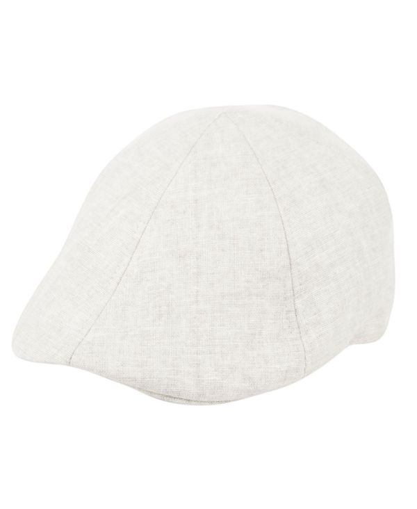 エポックハットカンパニー レディース アクセサリー 帽子 キャップ リネン Epoch Hats Company Women's Duckbill Ivy Linen Cap White ホワイト