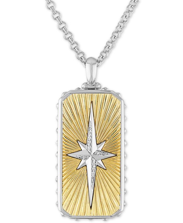 国際ブランド 楽天市場 エスクァイア レディース ネックレス チョーカー ペンダントトップ アクセサリー Diamond Starburst Dog 22 Pendant Necklace 1 8 Ct T W In Sterling Silver 14k Gold Over Sterling Silver Two Tone Revida 楽天市場店 絶対一