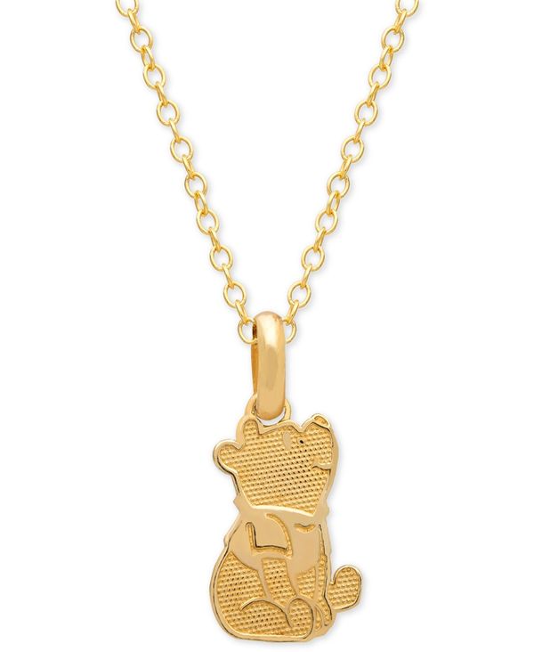 本店は ディズニー レディース ネックレス チョーカー ペンダントトップ アクセサリー Children S Winnie The Pooh 15 Pendant Necklace In 14k Gold Yellow Gold 限定価格セール Www Asfim Ma