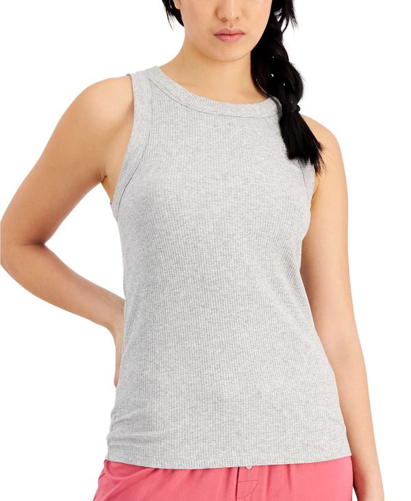 格安安い ジェニィ レディース タンクトップ トップス Women S High Neck Pajama Tank Top Created For Macy S Sleep Grey Hthr 今年人気のブランド品や Kanematsuusa Com