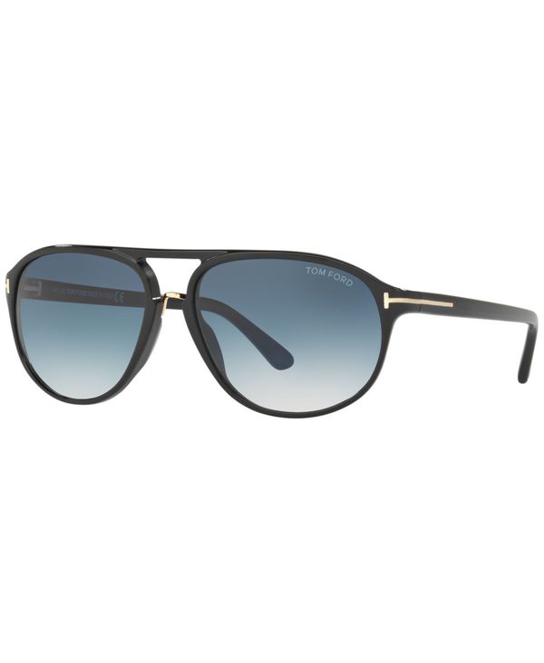 トム・ジェラルド・r・フォード メンズ 佩び物 サングラス・アイウェア Tom Ford JACOB Sunglasses FT0447 BLACK/BLUE GRADIENT 黒いこと