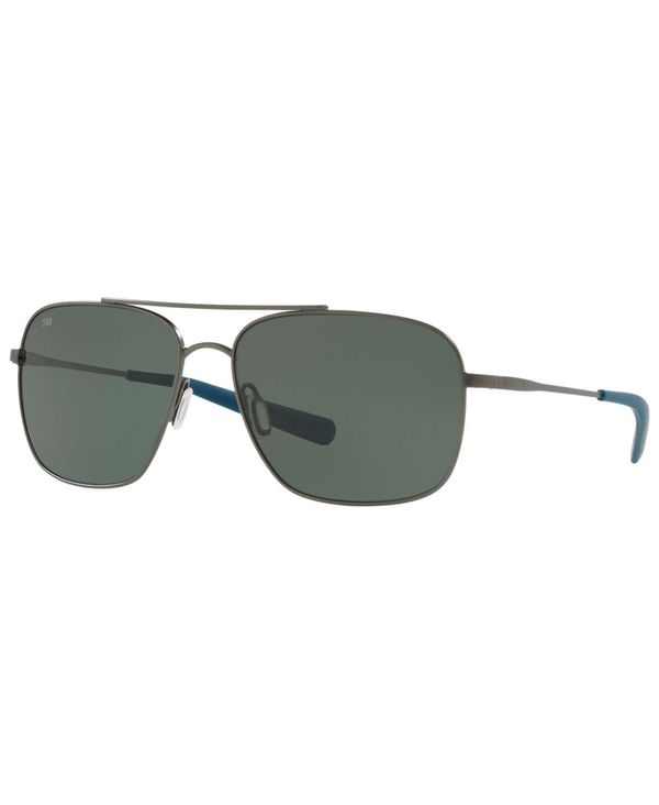 コスタデルマール メンズ アクセサリー サングラス・アイウェア Costa Del Mar Polarized Sunglasses BLACKFINP GUNMETAL/ GREY POLAR グレー