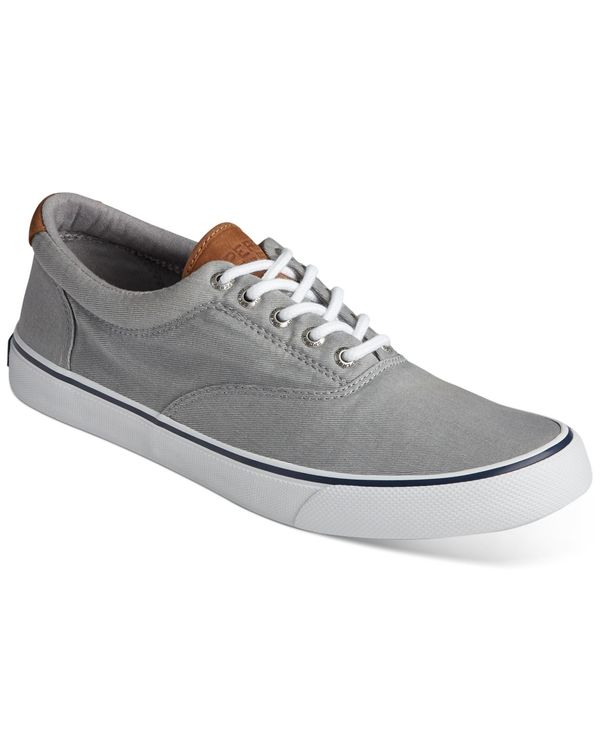 スペリー メンズ シューズ スニーカー Sperry Men's Striper II CVO Core Canvas Sneakers Gray グレー|ReVida 店