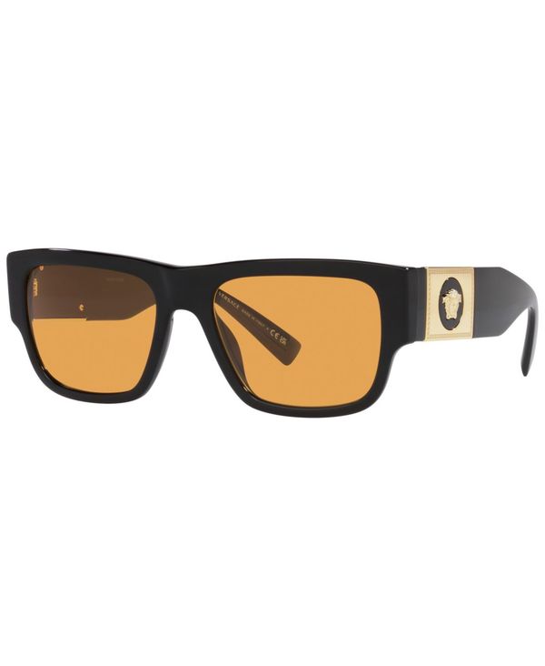 ヴェルサーチ メンズ アクセサリー サングラス・アイウェア Versace Men's Sunglasses 56 Black ブラック