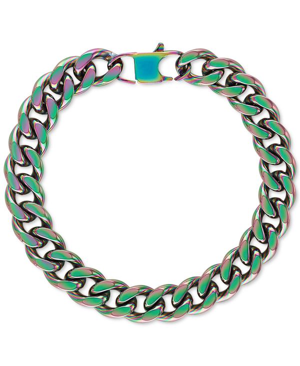 供え Multi アンクレット バングル エスクァイア Steel, in アクセサリー メンズ for Bracelet Created ブレスレット  Cuban Link Macy's Stainless Anodized メンズジュエリー・アクセサリー