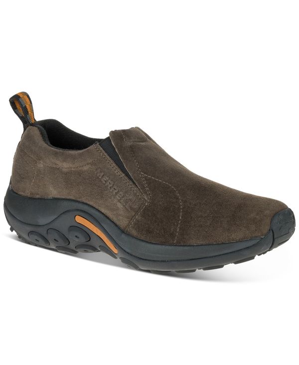 メレル メンズ シューズ スリッポン・ローファー スエード Merrell Jungle Suede Moc Slip-On Shoes Gunsmoke